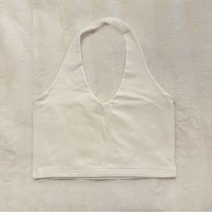 Brandy Melville white halter top